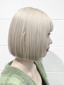 ココ 原宿(KOKO) 黒髪 小顔 クラゲヘアー オリーブグレー ココアベージュ