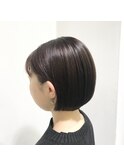 小顔丸みショート