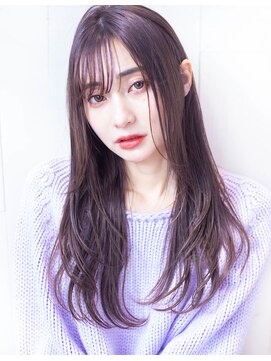 ルーヴル 西宮北口(Louvre) 【透明感☆シースルー前髪】ラベンダーグレージュ