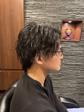 プレミアムバーバー 表参道店(PREMIUM BARBER produce by HIRO GINZA) モテゆるパーマ