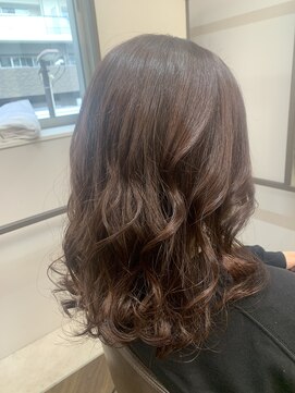 アプシー 三田駅前店(Apsee) ☆バイオレットピンク艶カラー☆