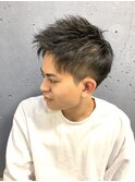 韓国センターパート/サイドパート<理容室><国立/国立駅/メンズ>