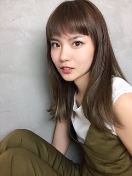 ヘアーアトリエ ネートル つつじヶ丘(Hair atelier naitre) 低めレイヤーセミロング