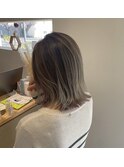 フラットボブ 外ハネ