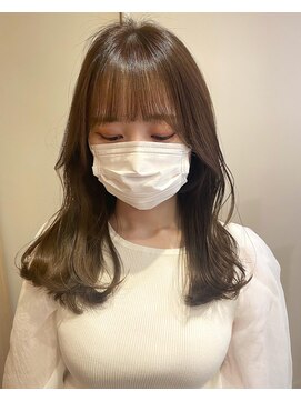 ローレンジウ(LOREN JU) 名駅/名古屋駅/学割U24/レイヤーカット/オージュア/ダブルカラー