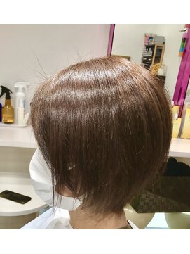 粧 カラーリング＋髪質改善トリートメント