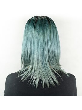 ミル 今治(1003 mille IMABALI) 韓国風ターコイズブルーのミディアムレイヤー