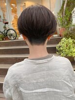 モリオ フロム ロンドン 大宮2号店(morio from London)&nbsp;【なかじま ひびき】刈り上げマッシュショート