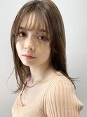 【GOOD DAY HAIR】《オリーブベージュ×インナーカラー》