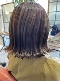 切りっぱなしボブ