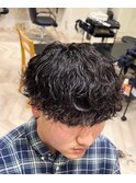 【Nishida】波巻きツイスパMIXパーマ