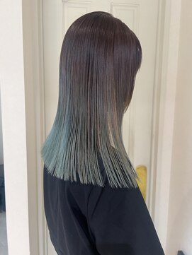 ホテリー(Hotely) ブリーチエメラルドグリーングラデーションカラー【グリーン】