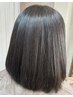 【髪のPowerup】髪質向上トリートメントPlus&カラー¥11,000-