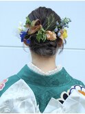 大切な日のヘアアレンジ