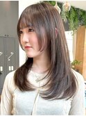 レイヤーカット/ヘアアレンジ/ミディアムヘア/阪急豊中