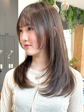 ビュートヨナカ(VIEW TOYONAKA) レイヤーカット/ヘアアレンジ/ミディアムヘア/阪急豊中