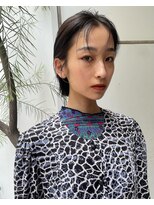 ノラギンザユー(NORA GINZA/U)&nbsp;ミニボブタイトボブ顔まわりカットストレートボブ