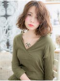 かきあげ前髪小顔前下がりくせ毛風大人ボブc6上尾20代30代40代