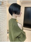 ショートボブ/簡単スタイリング/丸みショート/可愛い/20代30代