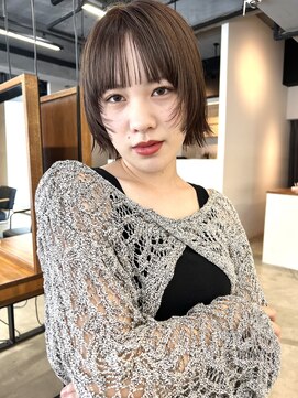 ノート(note) フェイスレイヤー透明感ボブ