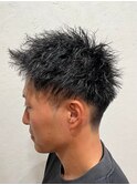 ツイストパーマ ショート