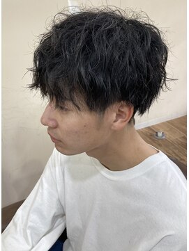 トータルビューティーサロン プリエ(prier) アフロ安藤 メンズパーマ/波打ちパーマ/波巻きパーマ