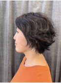 癖を活かしたヘアスタイル