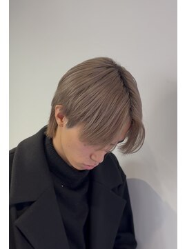 スティミュラス(Stimulus) ミルクティーベージュグレージュメンズカラー滝沢大貴