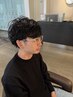 【men's限定】カット+コールドパーマ