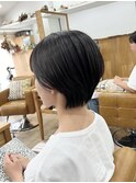 【立町メアリーバイメリー】耳かけショート×アッシュグレー