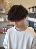ツイストスパイラル ツーブロック マッシュ ツイスパ 20代