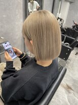 ミミー(mimiiy)&nbsp;梅田ハイトーン/ブロンドベージュ/ベージュ