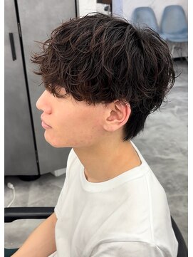 オム ブランシェ(HOMME BLANCHE’) 【Natsuki】ふんわりとしたシャドウパーマ