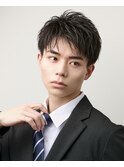 メンズ波巻きツイスパニュアンススパイラルスパイキーショート