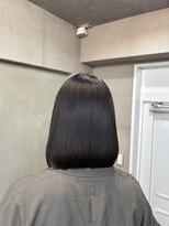 ファビ 渋谷(Fab) くびれヘア/暗めカラー/アプリコットオレンジ/縮毛矯正