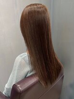 ローレンアンドパレード 並木坂店(Lauren&Parade)&nbsp;髪質改善ストレート ブラウンベージュ 艶髪 トリートメント 20代