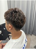 メンズパーマ!
