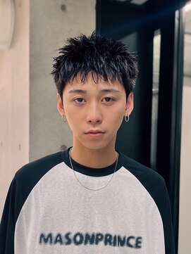 エクスプロア デザイン アクト 三鷹(EXPLORE DESIGN ACT.) メンズスパイキーパーマショート[三鷹/三鷹駅]