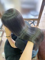 ハピネス クローバー 学園前店(Happiness CLOVER)&nbsp;レイヤーロング　透明感カラー　艶髪