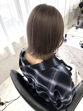 スウィープ(sweep) シルバーグレージュ