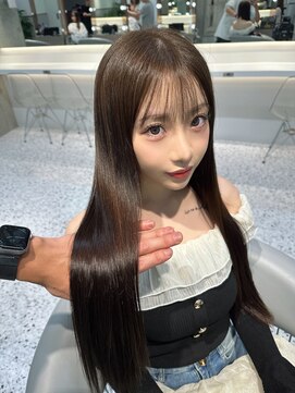 ロール 博多(Role) レイヤーカット小顔に見せるヘア/韓国ヘア/髪質改善/福岡/博多