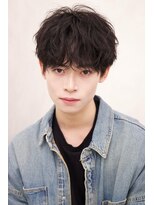 ルーシー 川越(LUCEY)&nbsp;センターパートフェザーパーマシャドウパーマメンズパーマ