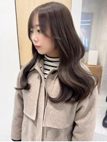 ローウェ 渋谷(Louwe) 透明感たっぷりオリーブブラウン*【misaki】