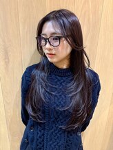 【レイヤーカット】で今っぽさをプラス[田町/三田]