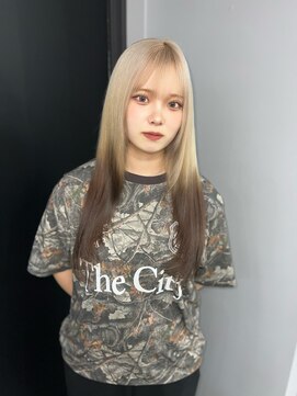 ギミックパシャ(GIMMICK pasha) ホワイトミルクティー×ルーツカラー