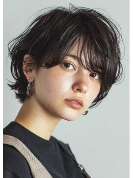 バイエイト(X８) ニュアンスパーマ　マッシュショート