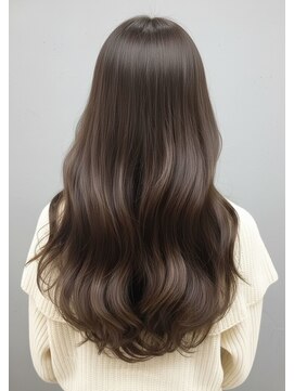 ソア 渋谷(soar) 春の髪質改善×暗めベージュ◎透明感艶ロング20代30代