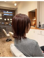 ロッソ 川口店(ROSSO)&nbsp;レイヤーカット × マゼンタカラー