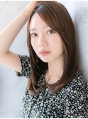 銀座/ストレートロングレイヤー/美髪レイヤーカット/髪質改善