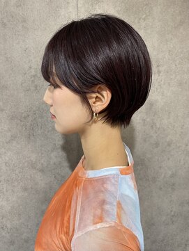エアー 青山(AIR) 前髪ありハンサムショートコンパクトショート20代30代40代50代